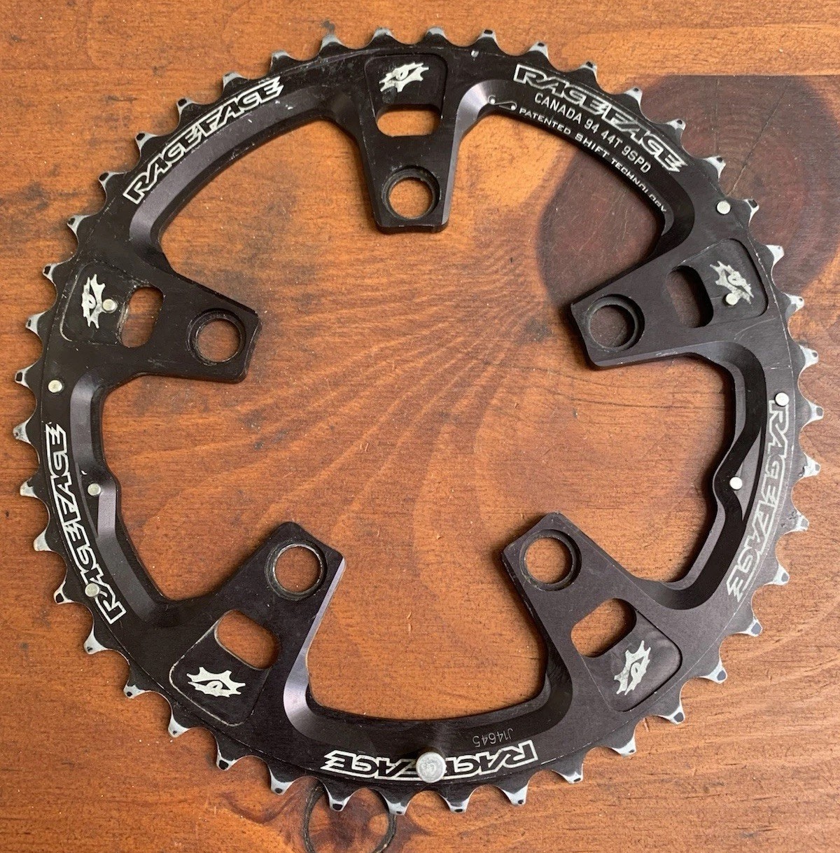 Vintage RACE FACE Turbine Outer MTB Chainring 44t x 94mm BCD 9spd CNC’d CANADA!