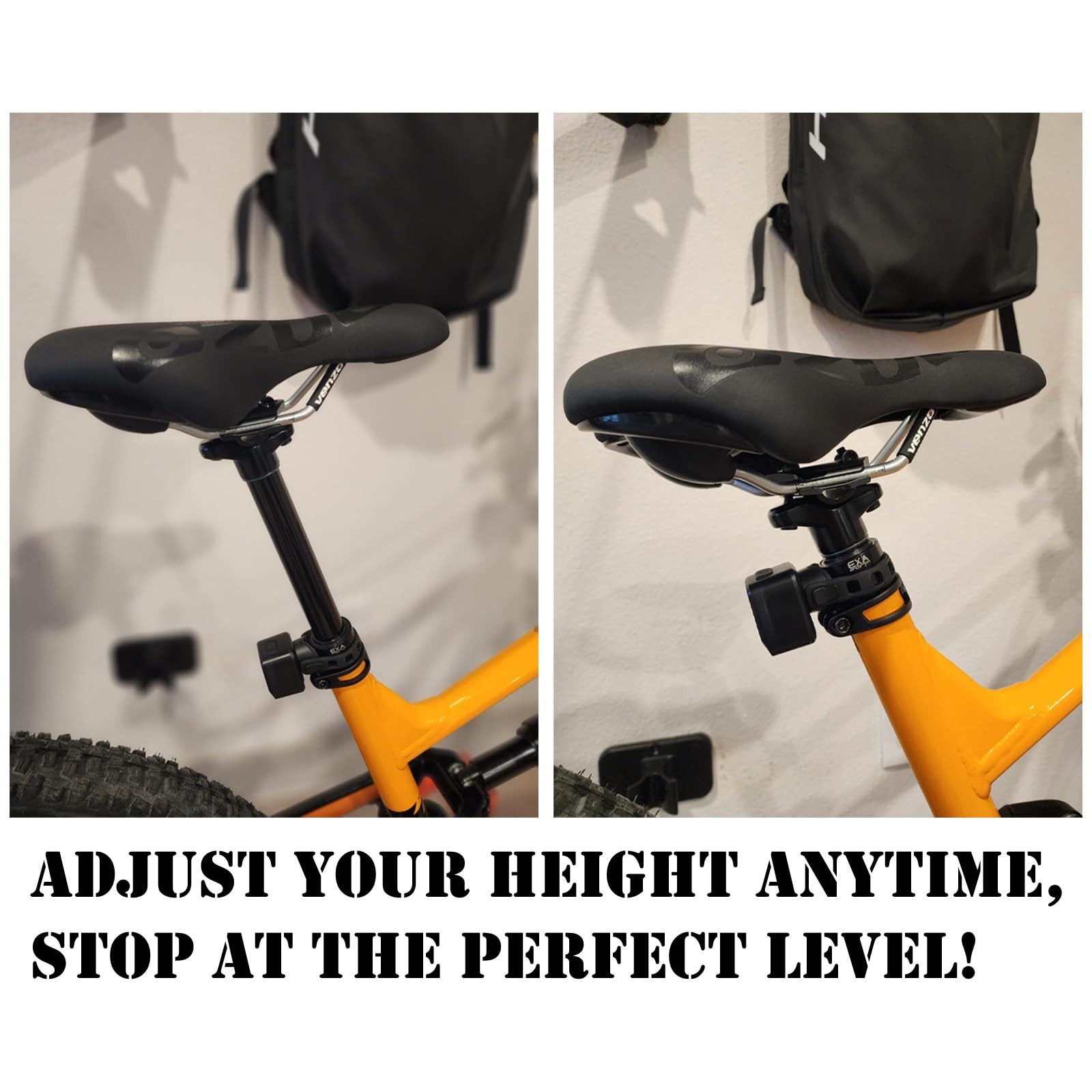 EXA Form Dropper Post Suspension Seatpost 30.9mm/31.6mm, 345mm/395mm/445mm Lengt