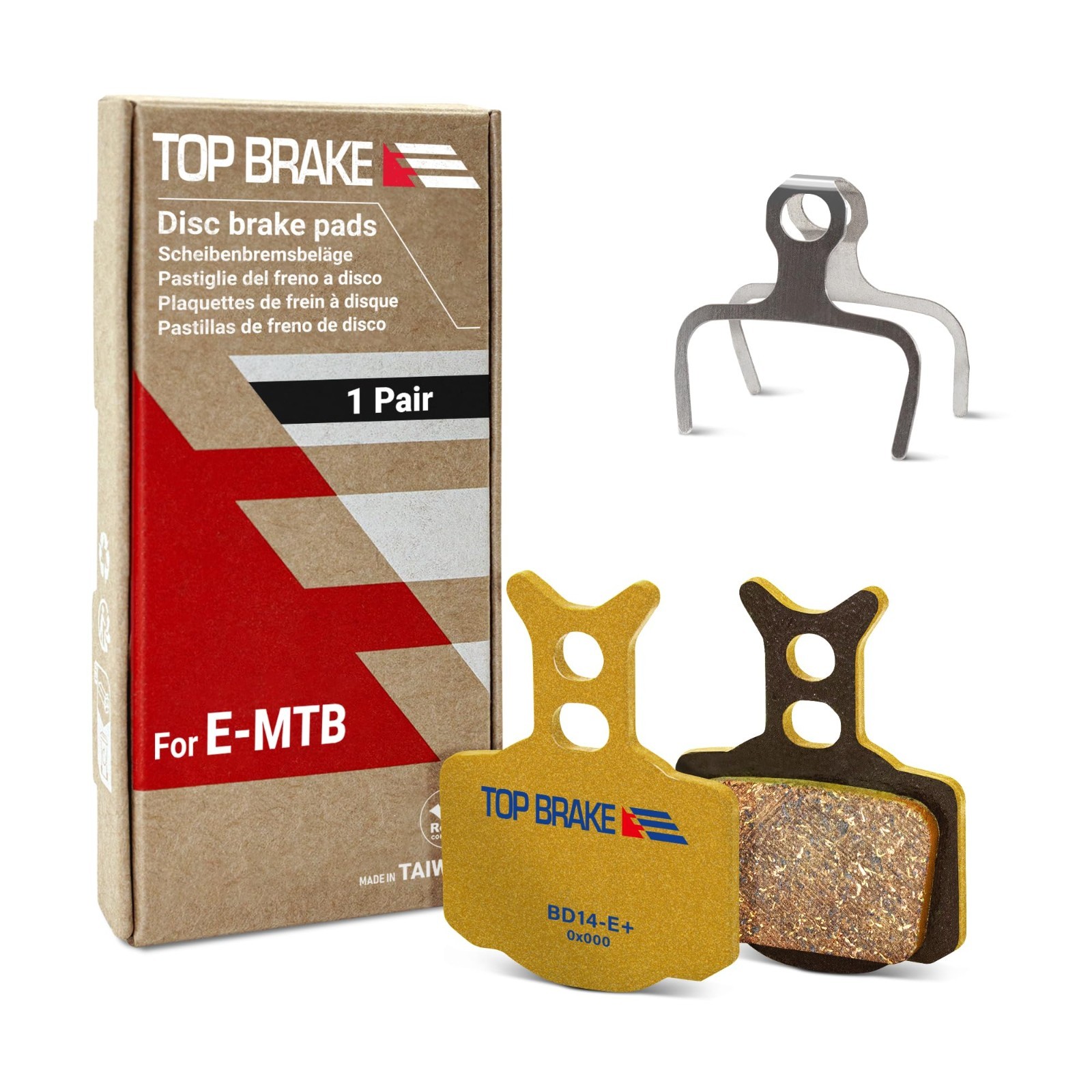 High-Performance Disc Brake Pads for MTB, eMTB, Downhill, Trail, XC Cycling