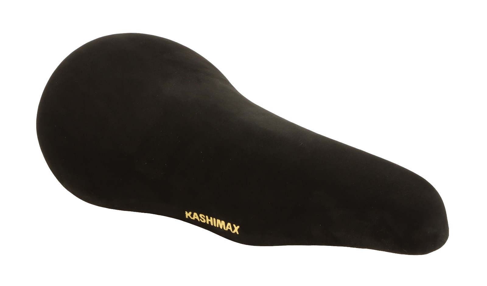 Kashimax KX-4A Saddle Steel Rails Black Suede Leather Padded NOS NEW