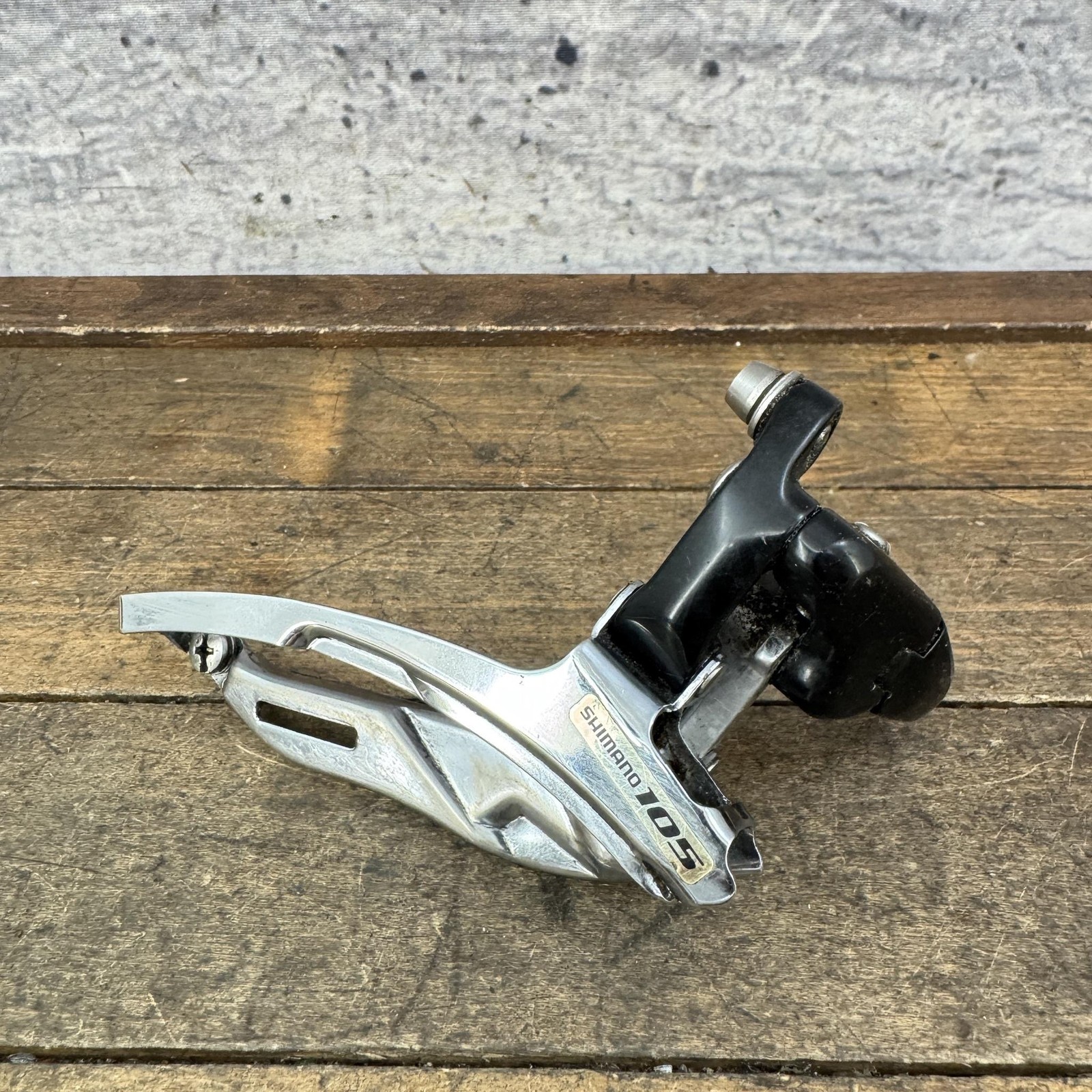 Vintage Shimano 105 FD-5504 Front Derailleur Triple 28.6 Mm Bottom Pull 9s 90s