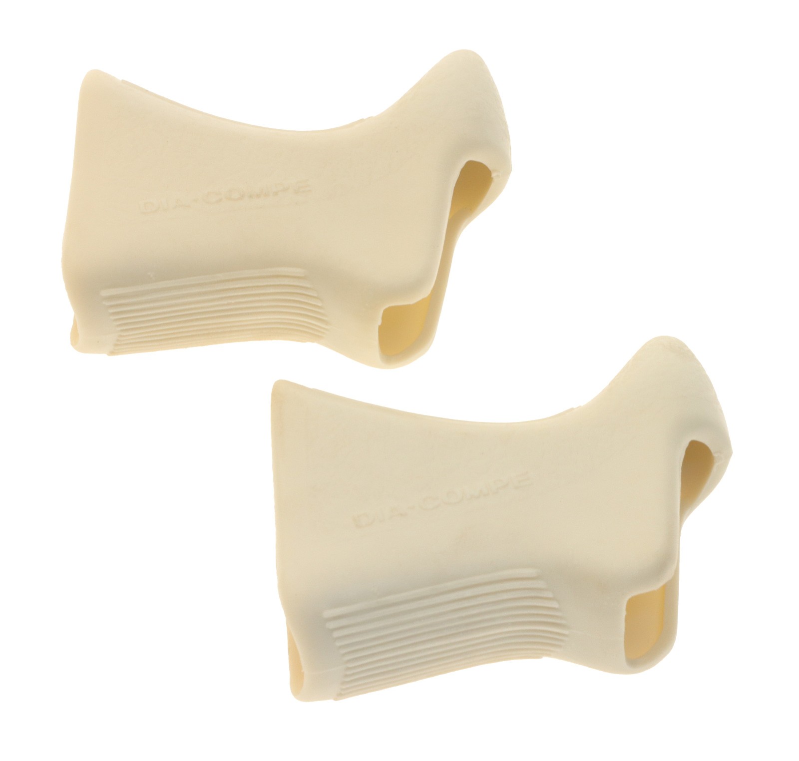 Dia Compe AGC 250 Aero Brake Hoods Bracket Covers Pair 252.1W Aero White NEW NOS