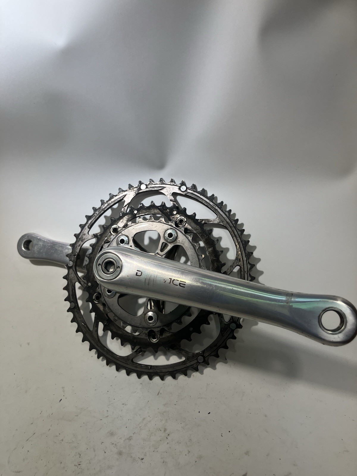 Shimano Dura Ace FC-7701 170mm 53/39/30 Crankset With Dura-Ace BB 7700