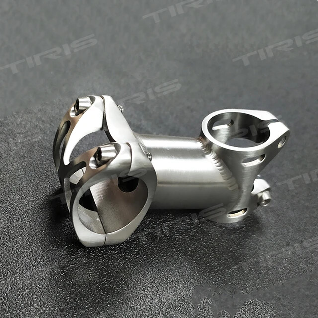 TIRIS Titanium Bicycle CNC Integrated Stem for Bike Ultralight AheadCustom Angle