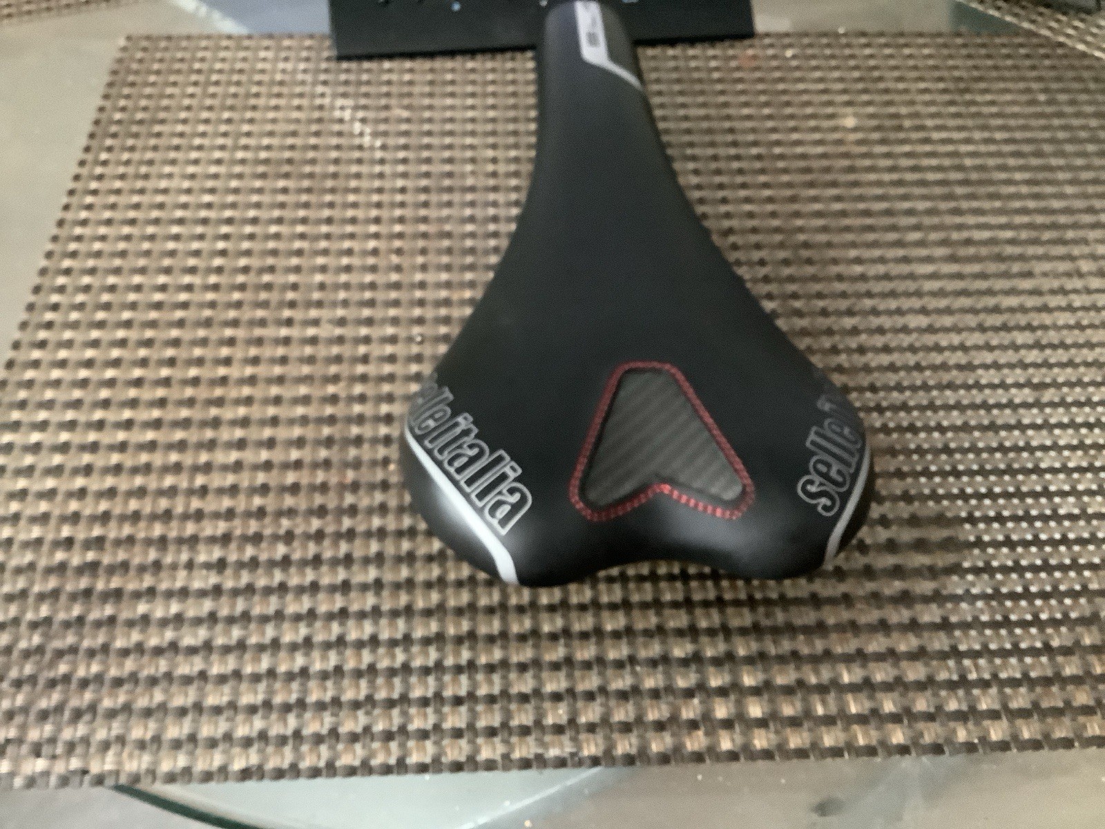 Selle Italia SLR Ti316 Rail Black Red Silver Saddle 275mm x 135mm MSRP $175!