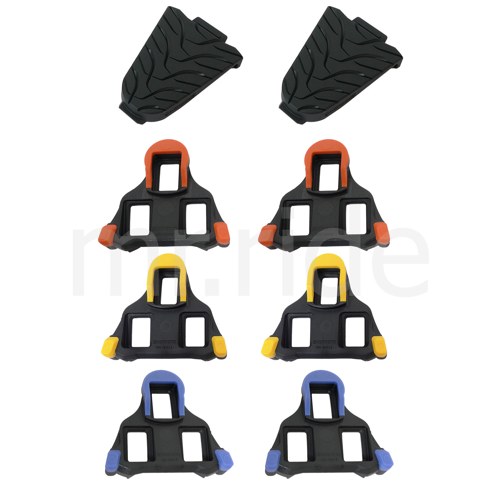 Genuine Shimano SPD SL Cleat Set (SM-SH10,SM-SH11,SM-SH12) / Cover Set (SM-SH45)