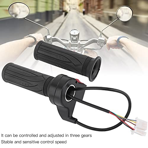 1 Pair E Bike Throttle Grip, Universal Electric Bicycle Scooter Handlebar Grip