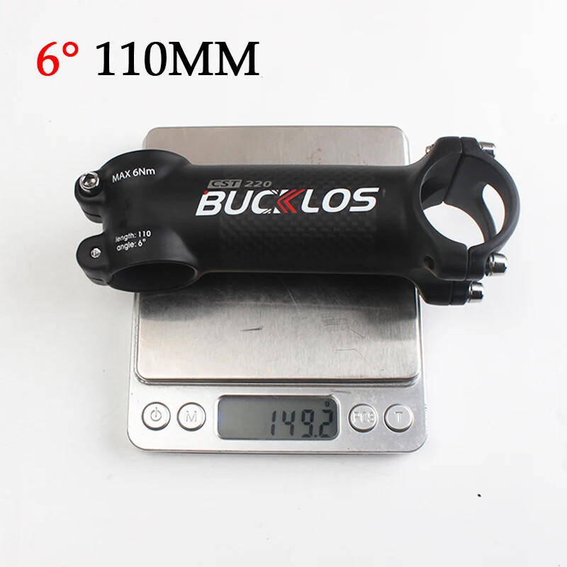 6/17 Degree Mountain Power Bike Carbon Ultralight Stem 70/80/90/100/110mm