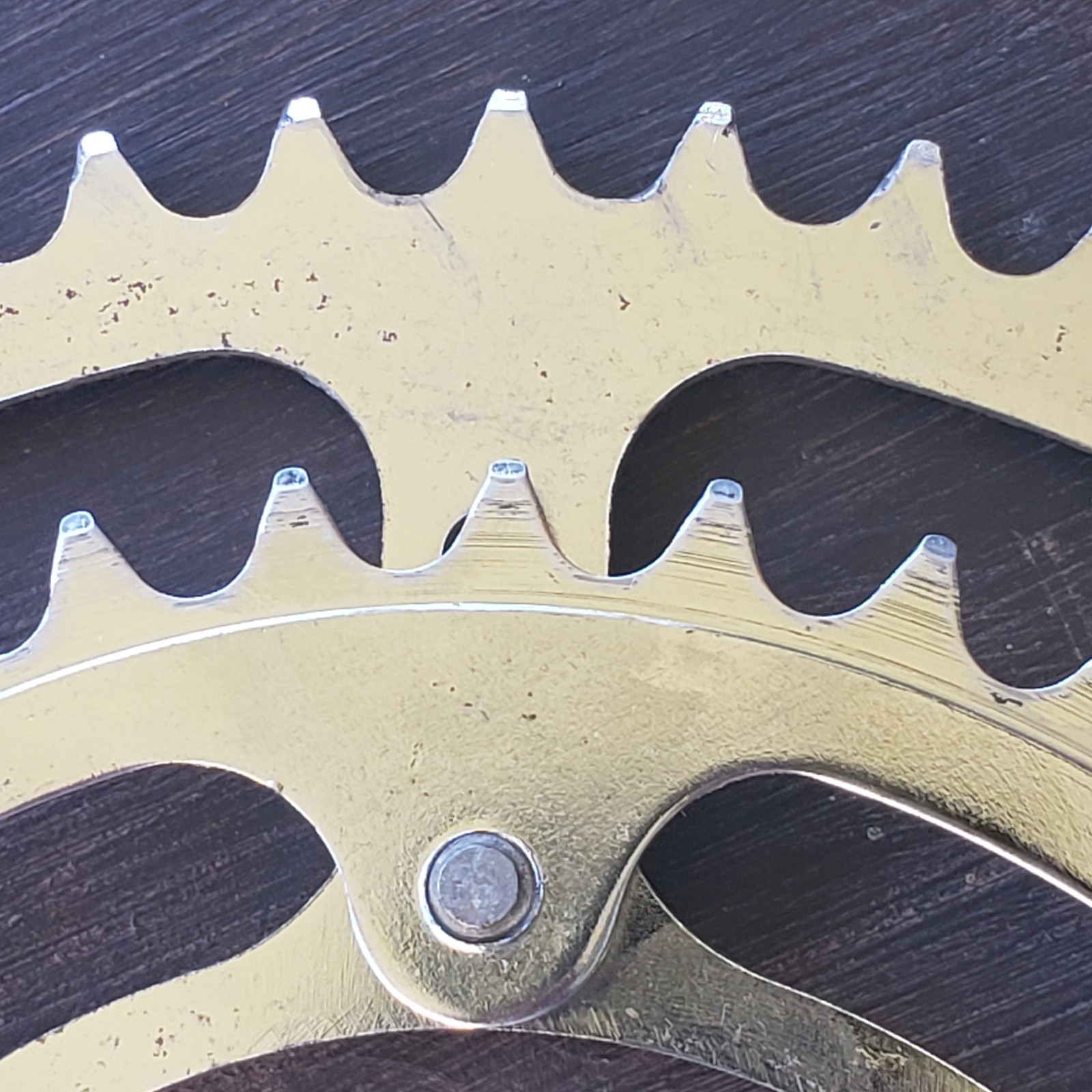 VINTAGE 1950s-1960s MILREMO STRONGLIGHT 116 BCD 52-40 DOUBLE CHAINRINGS VGC!!!
