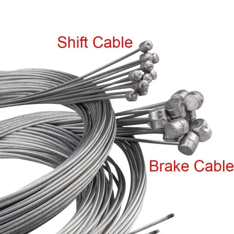 MTB Bike Brake & Shift Cable Set 1-10PCS 2M Inner Wire for Road Mountain Bike