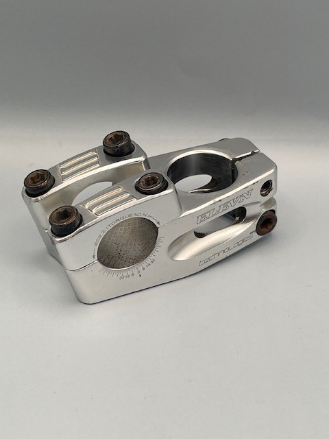 Elevn 1″ x 38mm Top Load BMX Threadless Stem Polished
