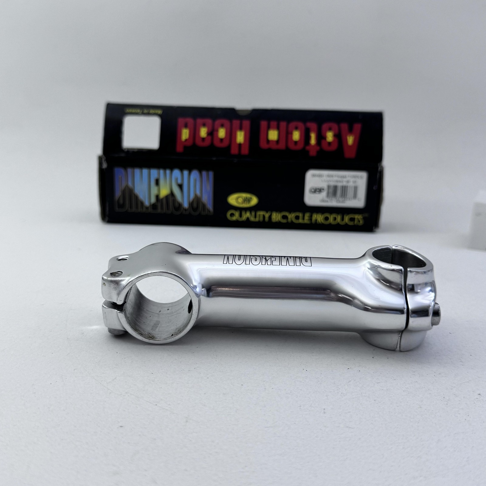 Dimension Threadless Stem 11/8 105/84mm Silver Forged Alloy QBP SM4541 DMN A47