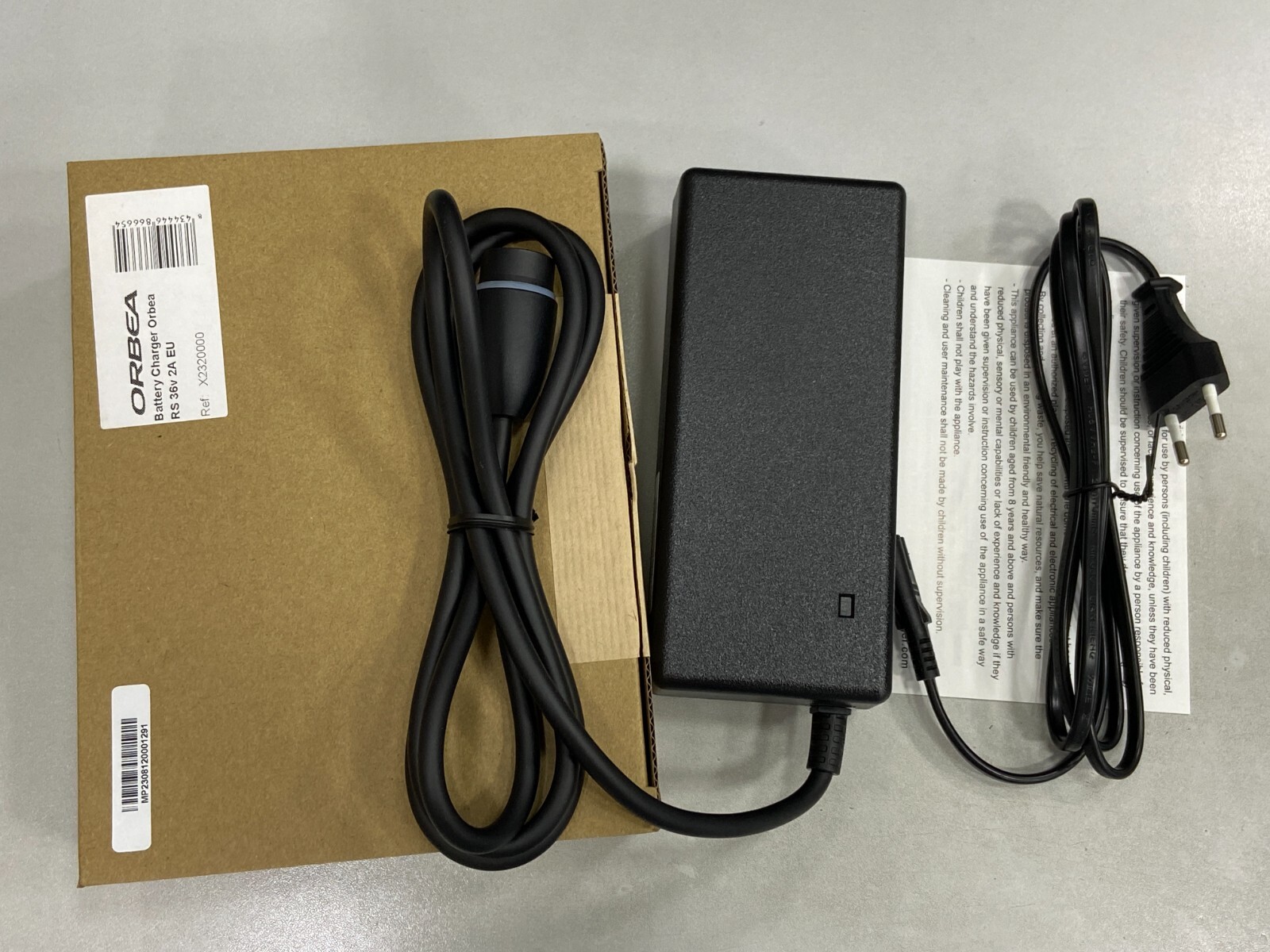 Orbea Replacement Battery Charger RS 36V 2A #X2320200