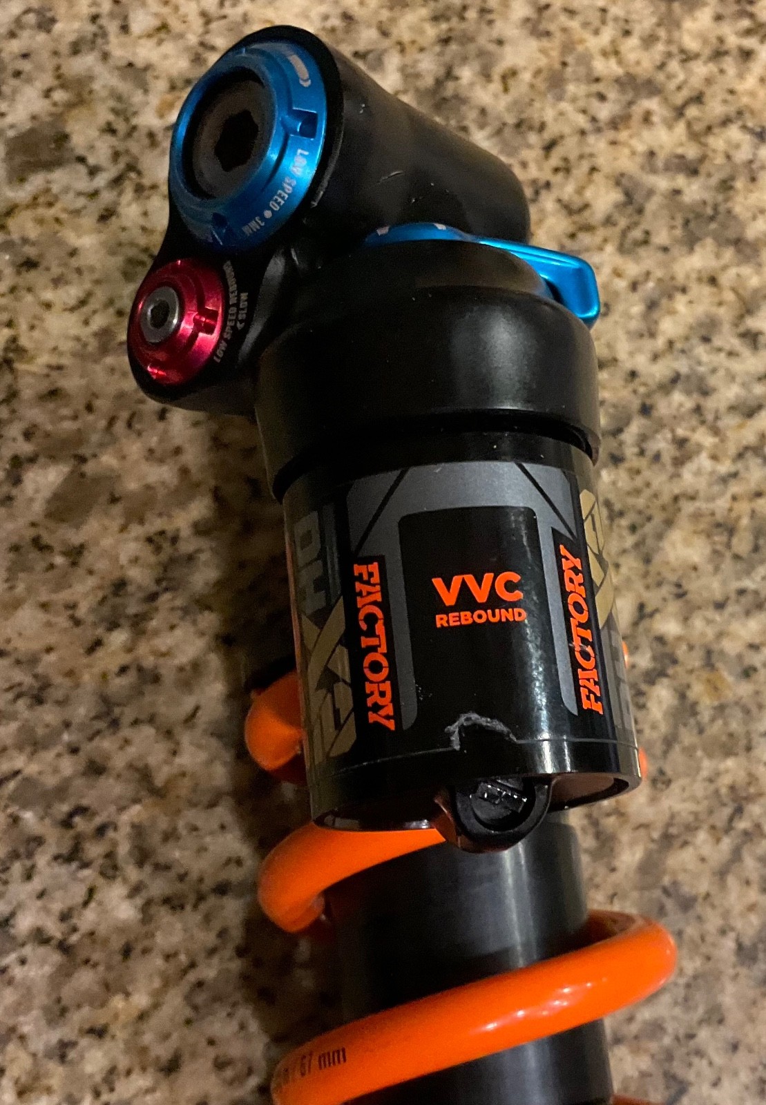 Fox Factory DHX 2 Coil over rear shock VVC Rebound 8.25 x 2.5