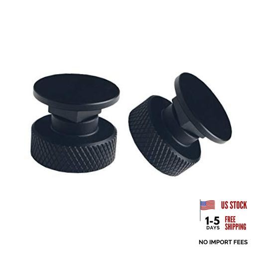 1 Pair Welding Hood (Pipeliner) Fasteners Aluminum (Black)