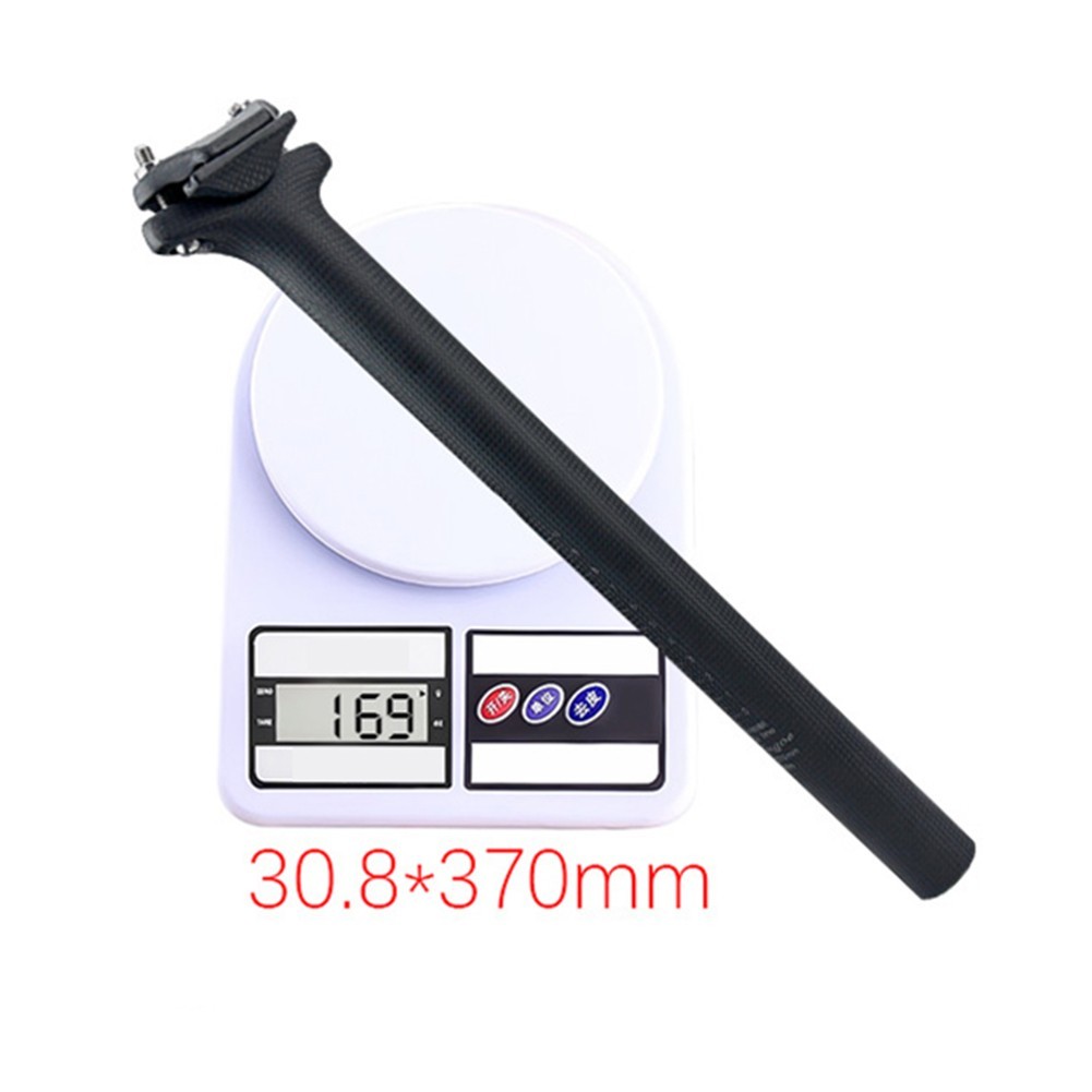 Carbon Fiber Bike Seatpost Lightweight 370mm 27 2mm 30 8mm 31 6mm for MTB