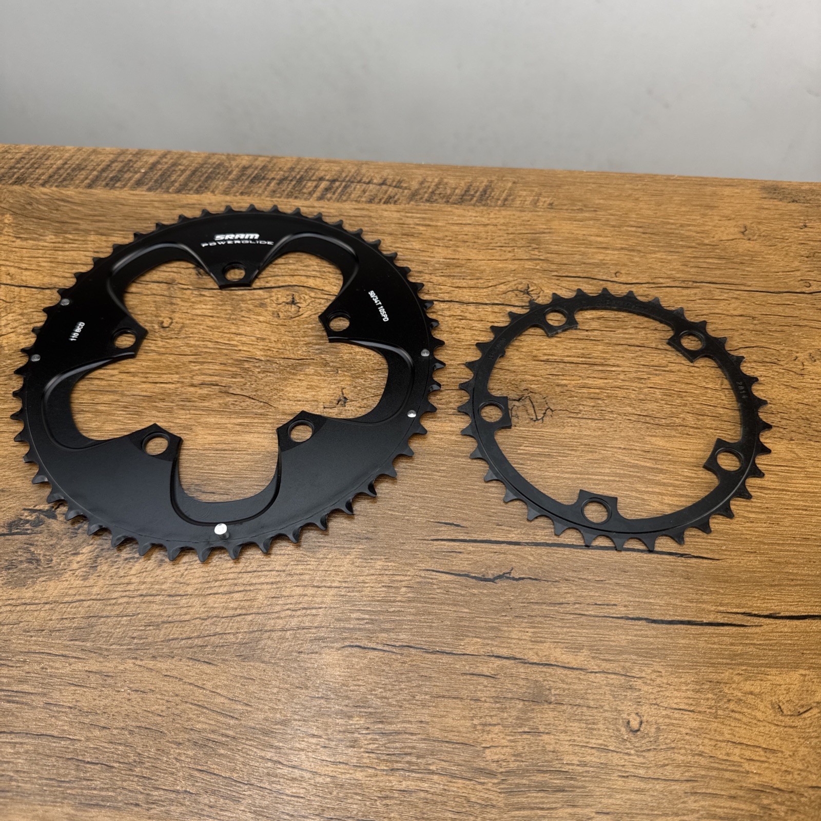 SRAM Red PowerGlide 50t 34t Chainring Set 110 BCD 10 Speed Road Bike NEW NOS
