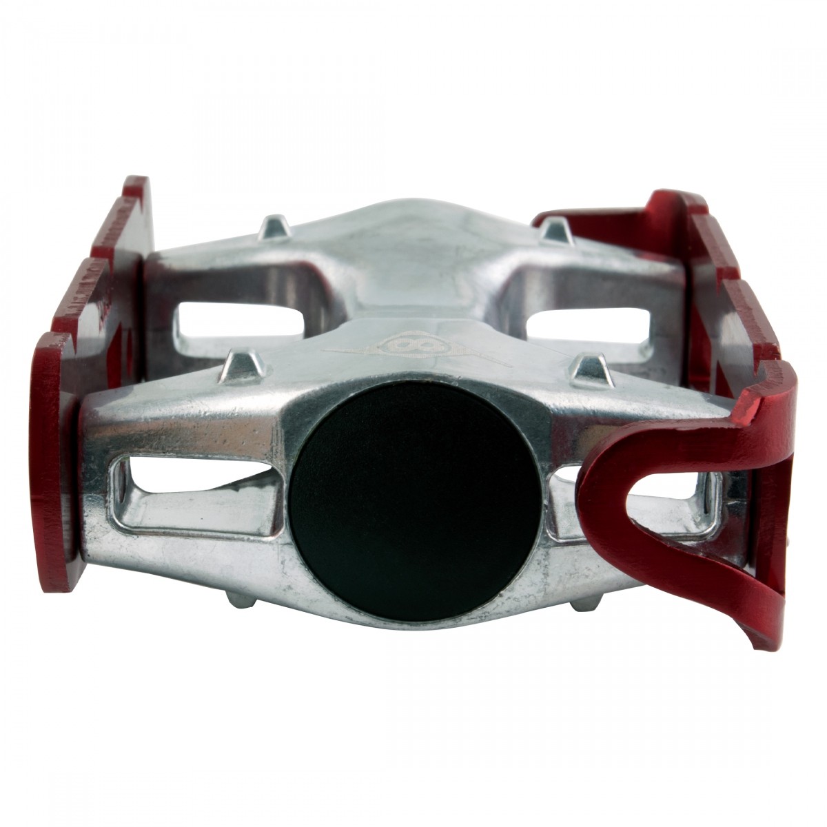 Origin8 Pro Lite Track Platform Pedals 9/16″ Chromoly Axle Aluminum Body Ano-Red