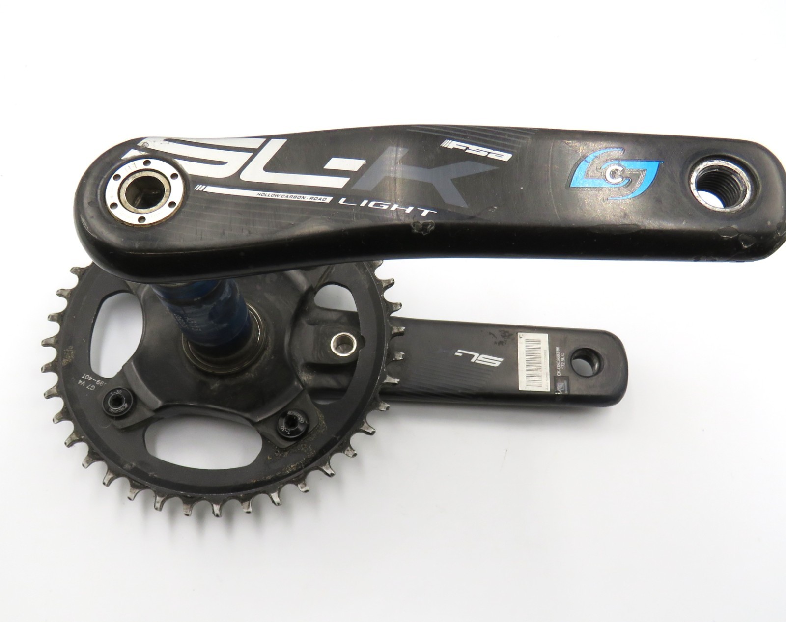 FSA Crankset SL-K Light Hollow Carbon Road 172.5mm 40t Bluetooth