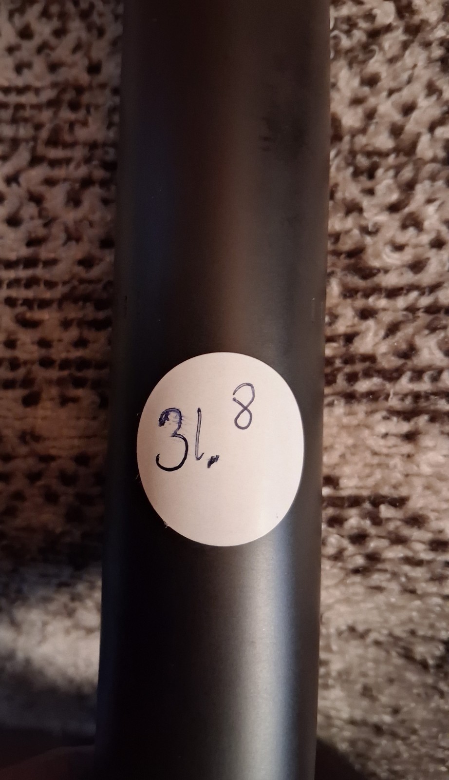 Original GT Kalin Zip Back/Layback 31.8 mm BMX Seatpost–Uncut!