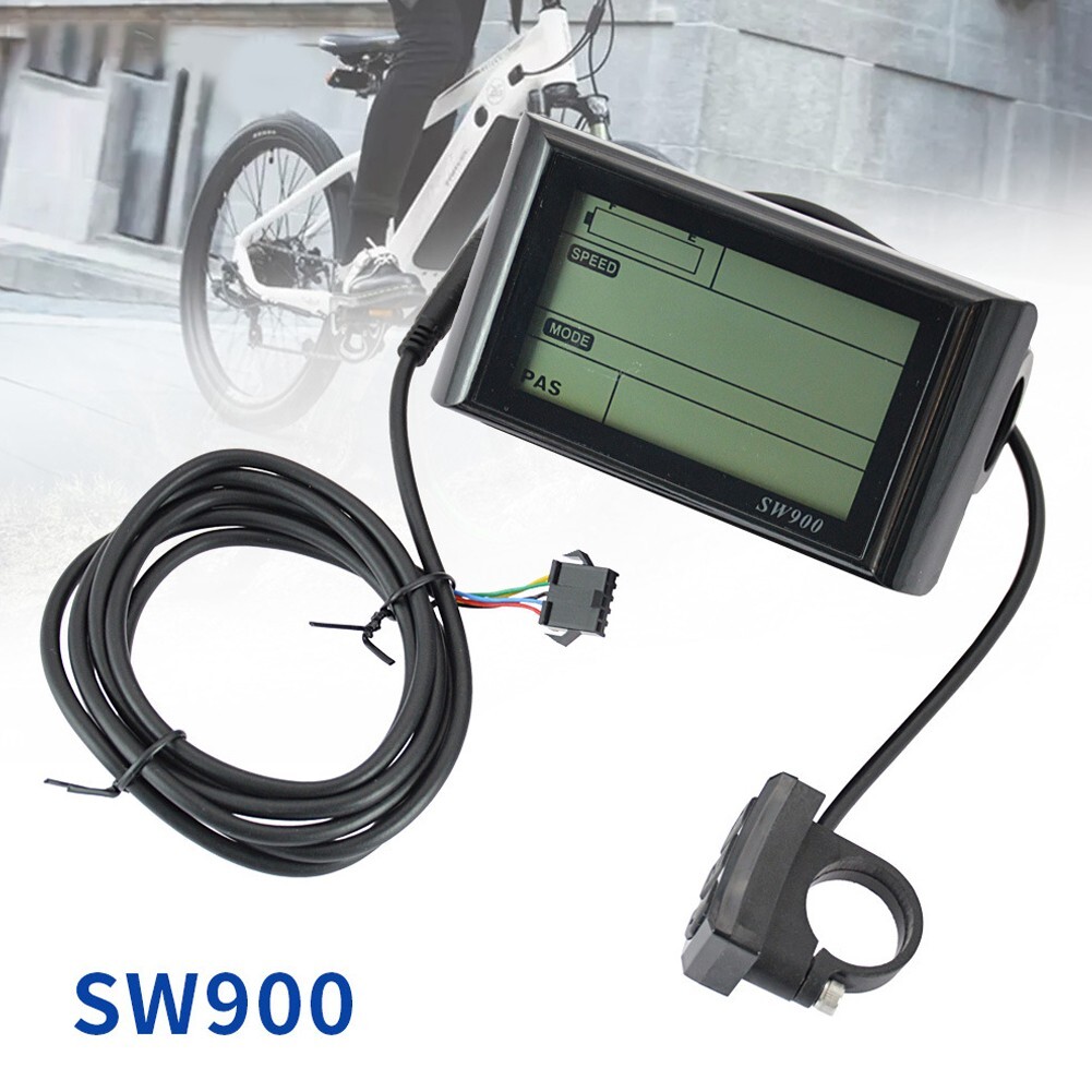 SW900 LCD Display Meter Control Panel 24-72V For-E-Bike Electric-Bicycle Scooter