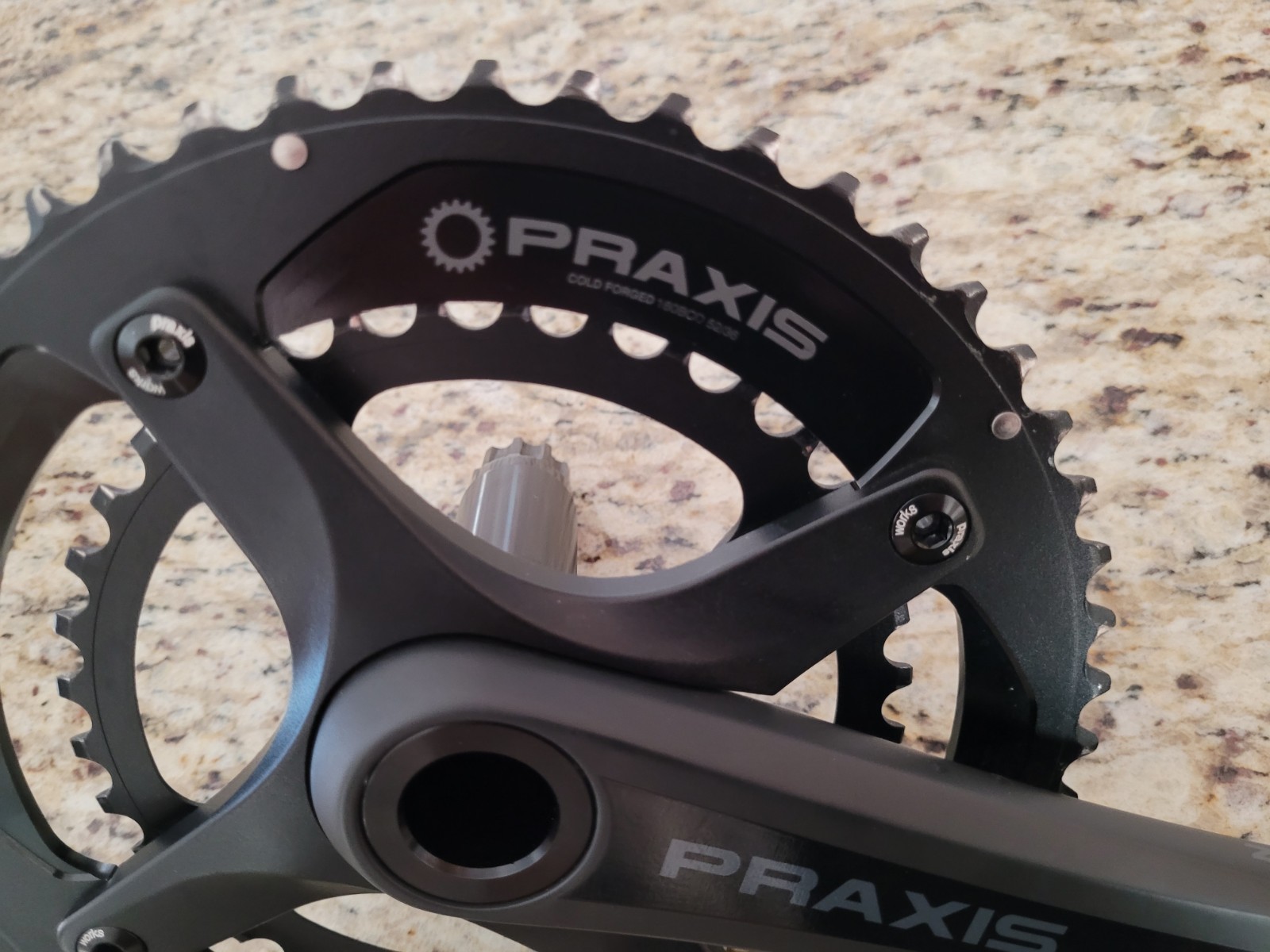Praxis Zayante M30 52/36 X-Rings Carbon Crankset 160/104BCD Leva Time 172.5mm