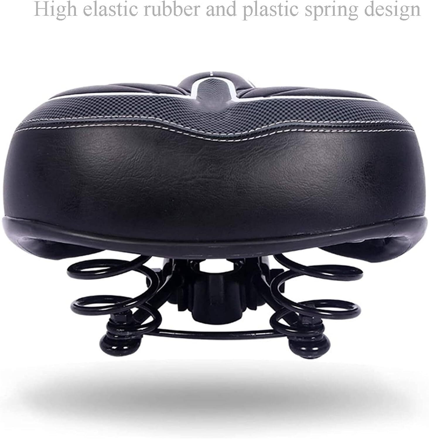 For Bike E-Bike Bicycle Comfort Wide Big Bum Gel Cushion Soft Saddle Seat Pad