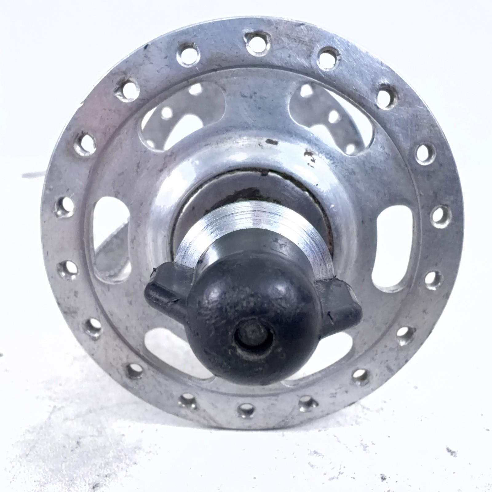 Shimano High Flange Drilled Vintage Front Hub Quick Release 97mm OLD 36 Hole