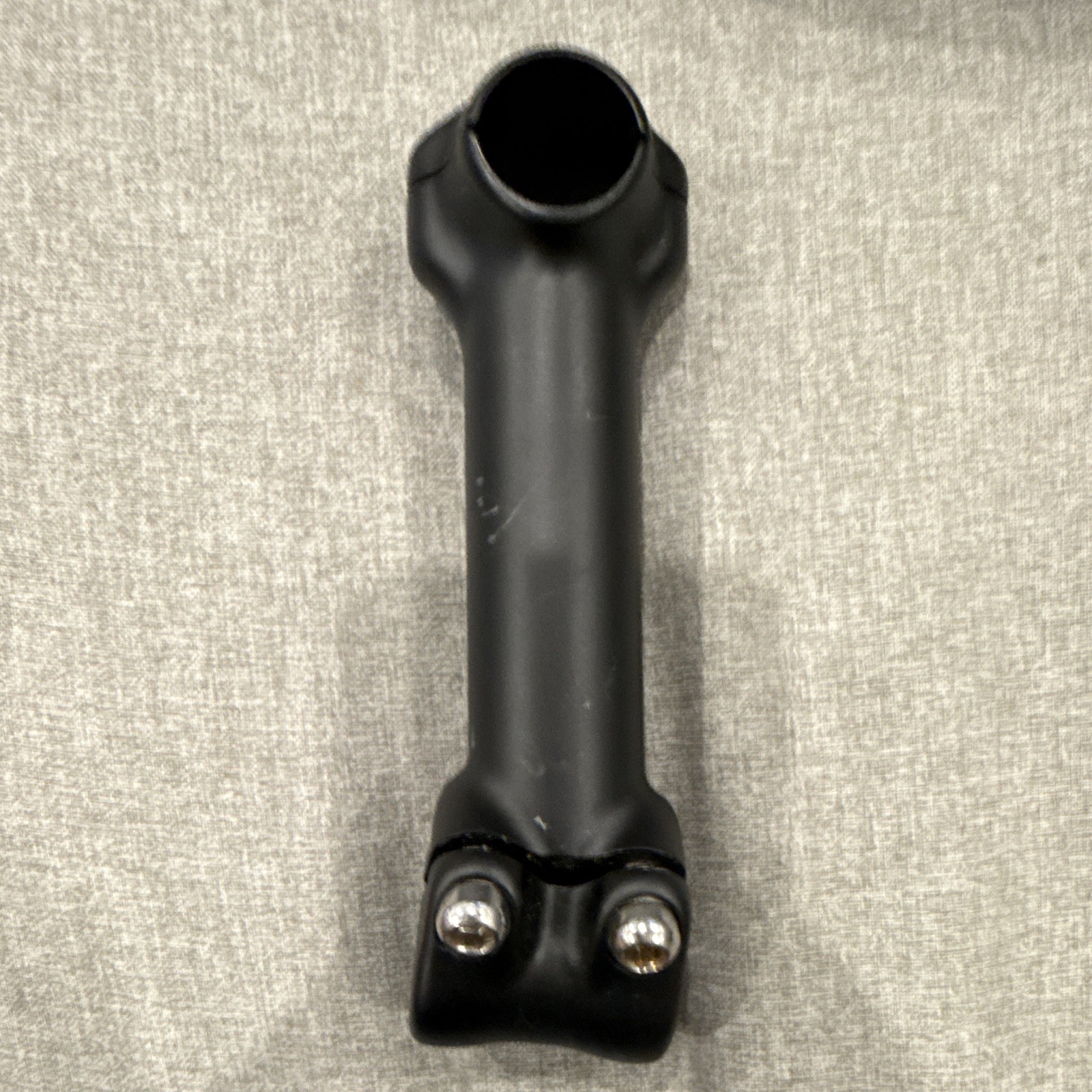 Black Aluminum Threadless Bicycle Stem 25.4mm Clamp 1 1/8in Steerer