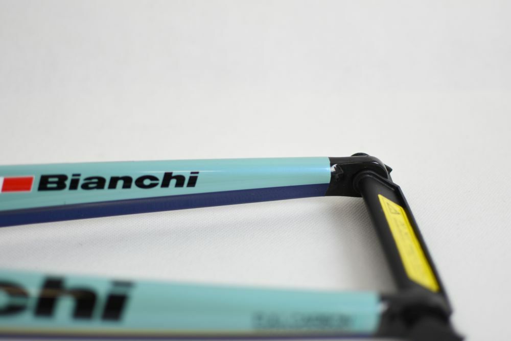 BIANCHI carbon fork !! celeste ! 375g ! tapered ! 700c !! NEVER USED – new !
