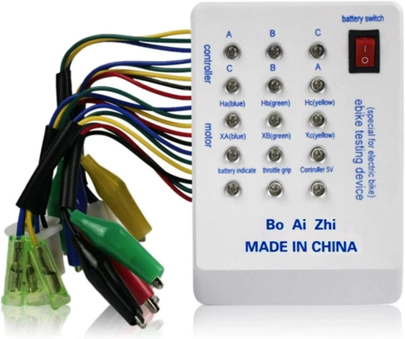E-Bike Tester, 24V 36V 48V 60V 72V E-bike Scooter Brushless Car As Shwon