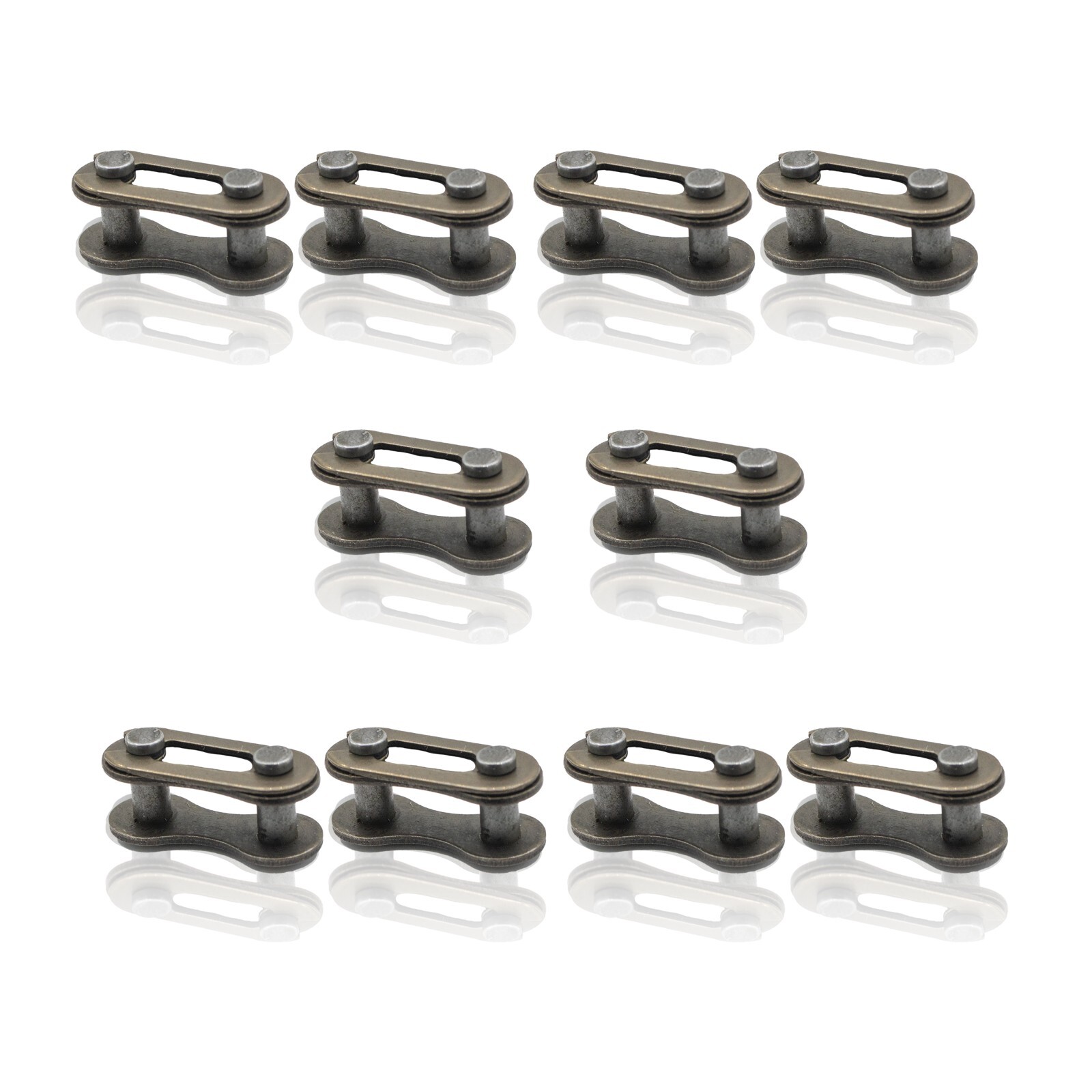 (10) 410 Chain Master Link Bike Motorcycle Steel Sprocket Connector Replacement