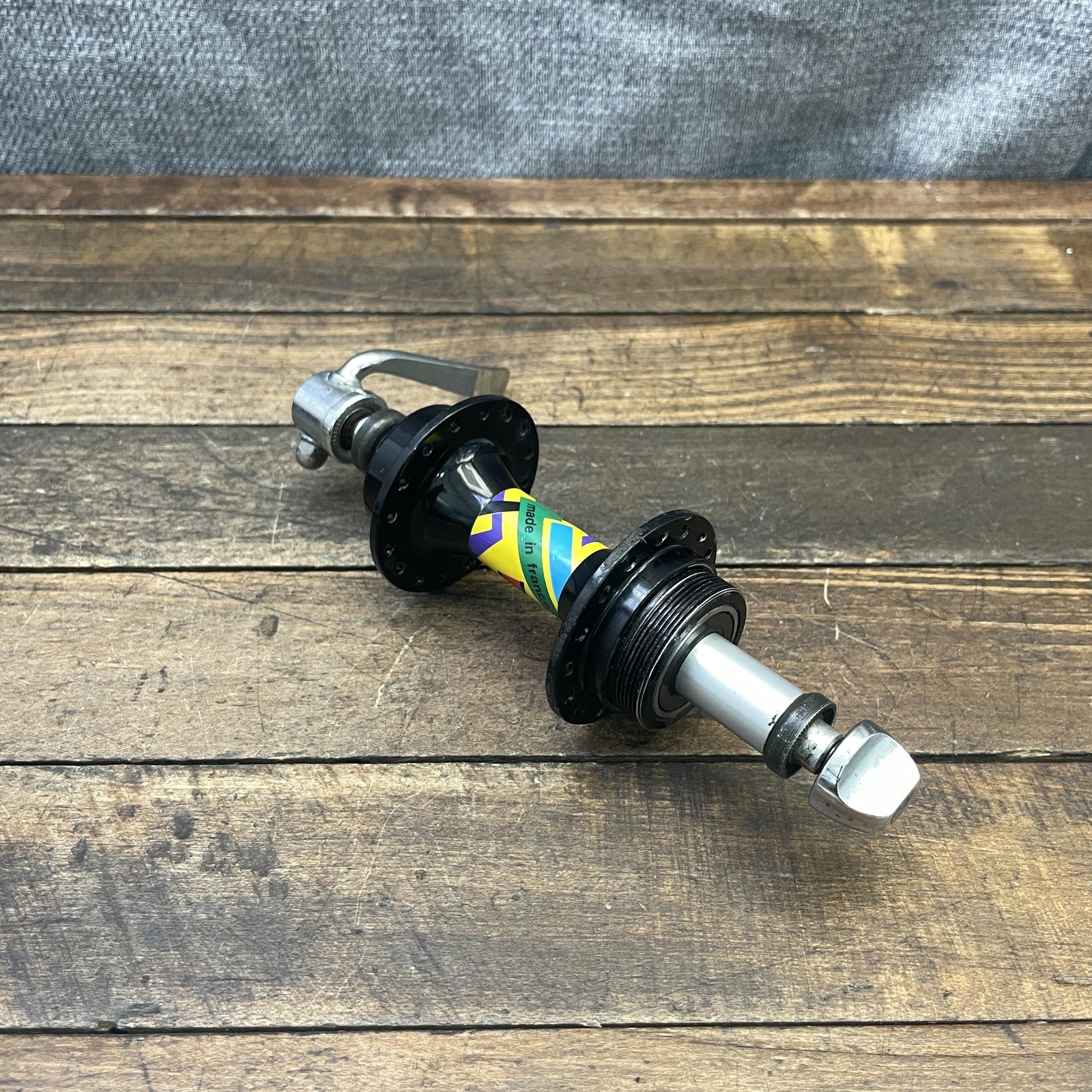 Vintage Mavic Paris Gao Dakar Hub Set 32H 100mm 130mm France Sealed Bearing 32