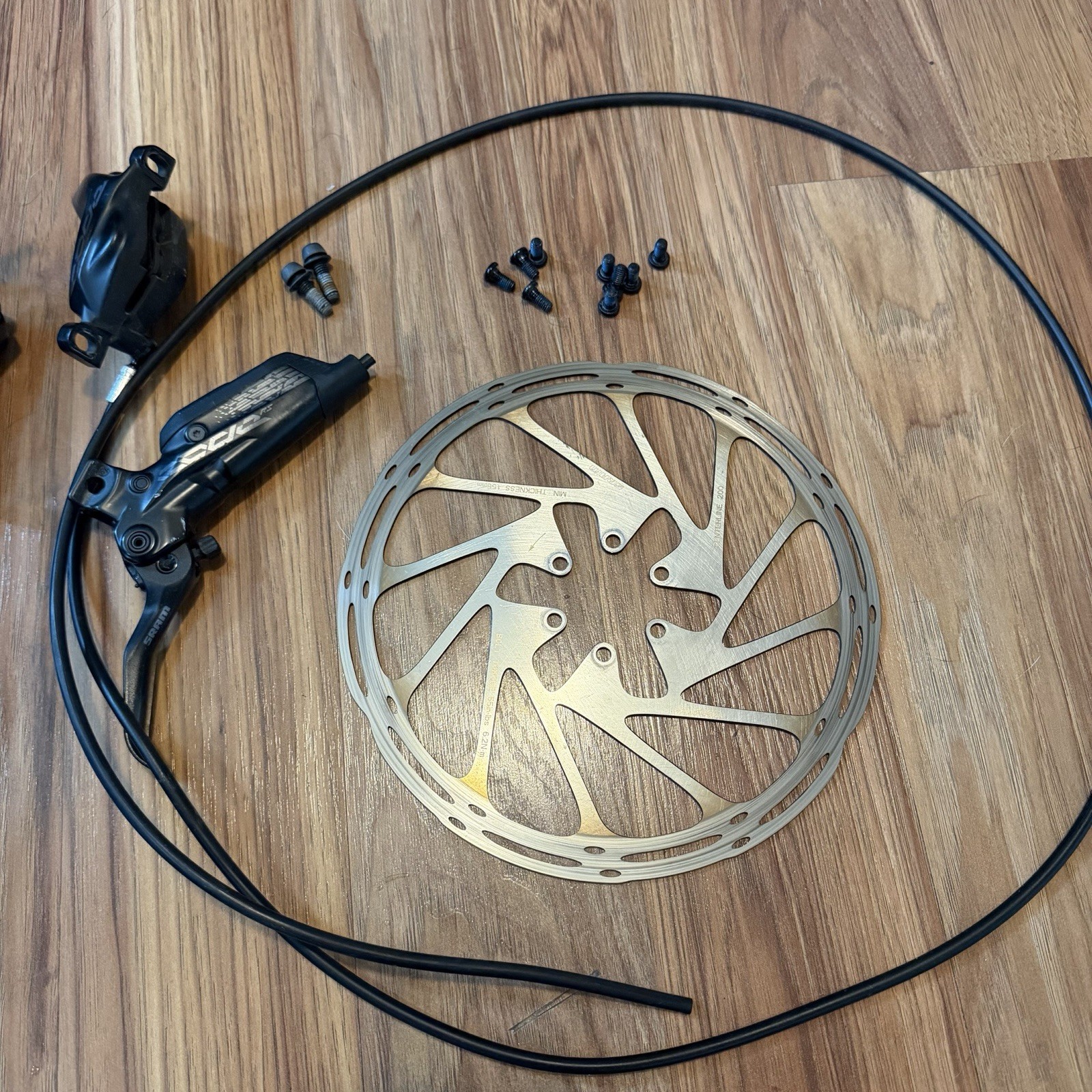 SRAM Code RS Brake Set with 200mm/220mm Centerline Discs