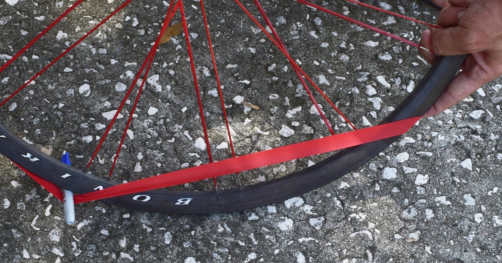Red Bicycle Wheel Rim Strips – 26 inch x 20mm – 2 pack – Alternative to Rim Tape