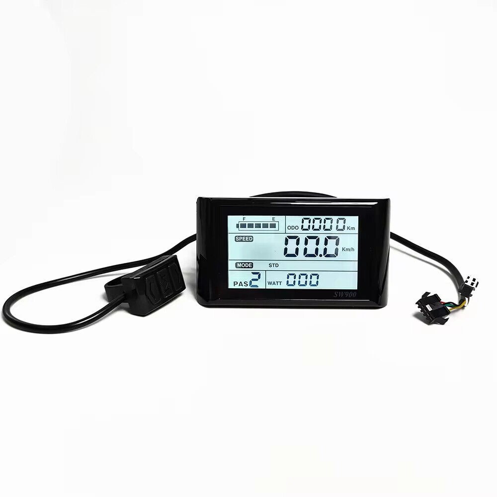 eBike Sine Wave Controller 80A 48V 60V 72V 2600W-4000W with Color Display LCD