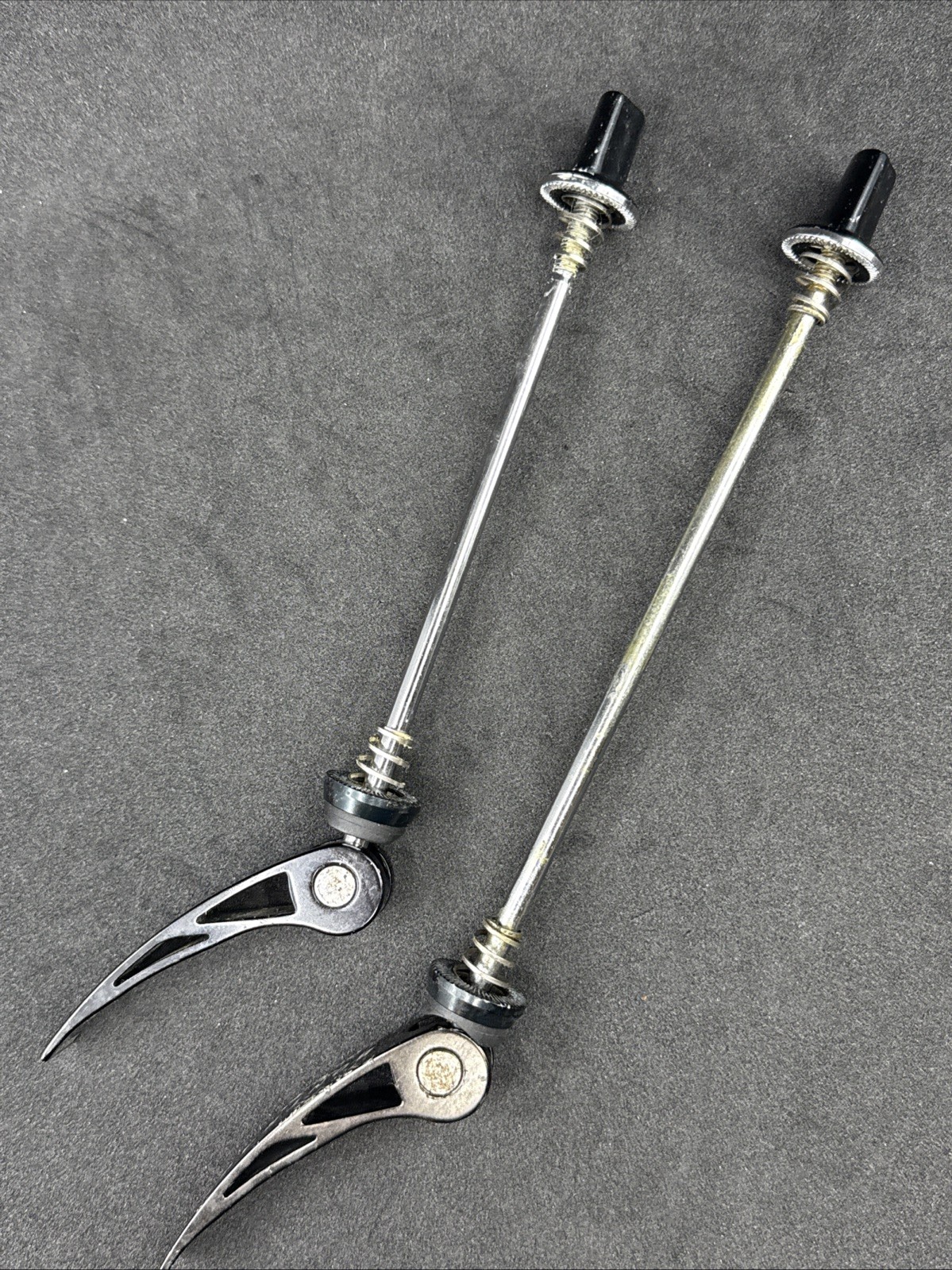 CLASSIC Bontrager Race Lite Stainless 100/130 Quick Release Skewer SET GOOD USED