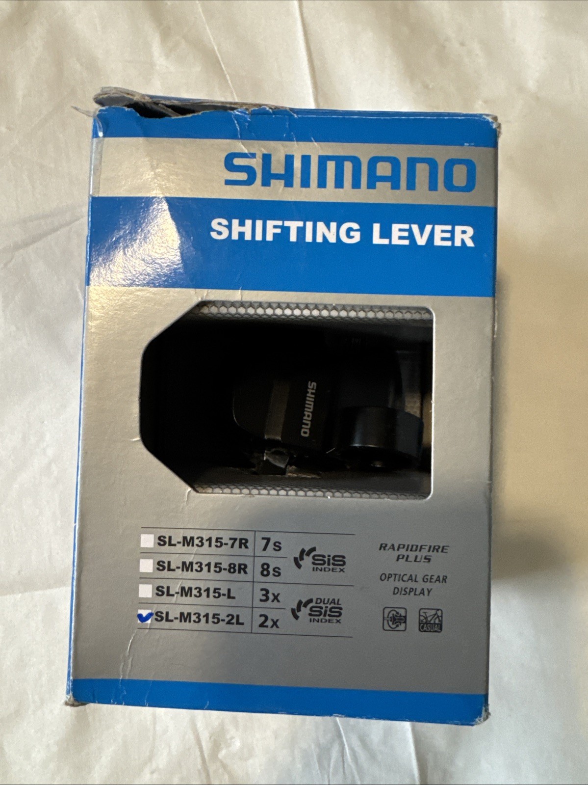 Shimano SL-M315-2L Left Hand Shift Lever Band for 2-Speed