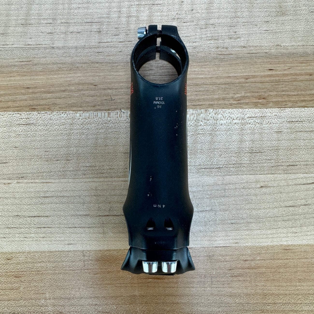 Zipp Service Course 100mm ±6º 31.8mm x 1 1/8″ Black Alloy Bike Stem 129g