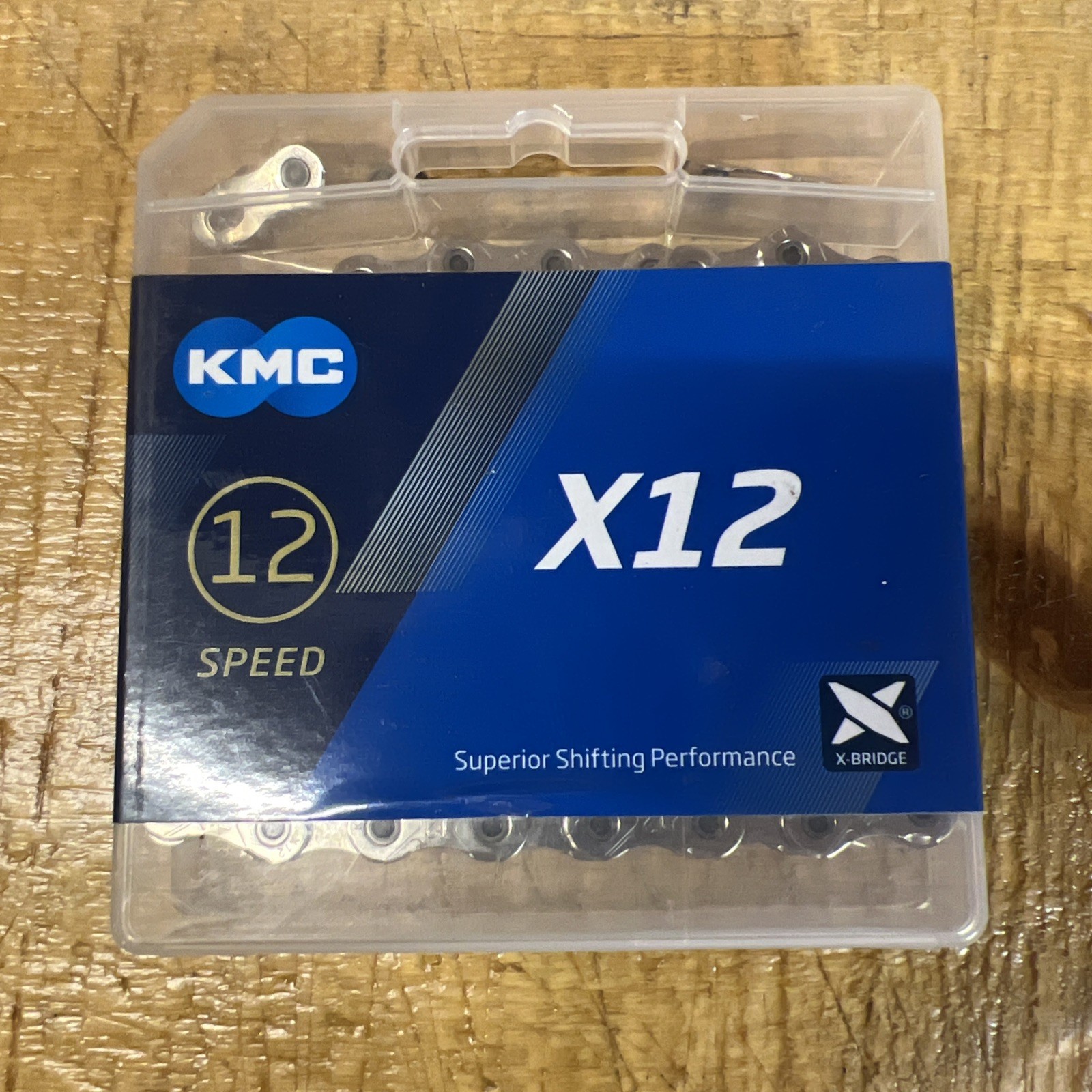 KMC X12 12-Speed Bike Chain 126 Links For Road Bikes, MTB And Gravel Bikes
