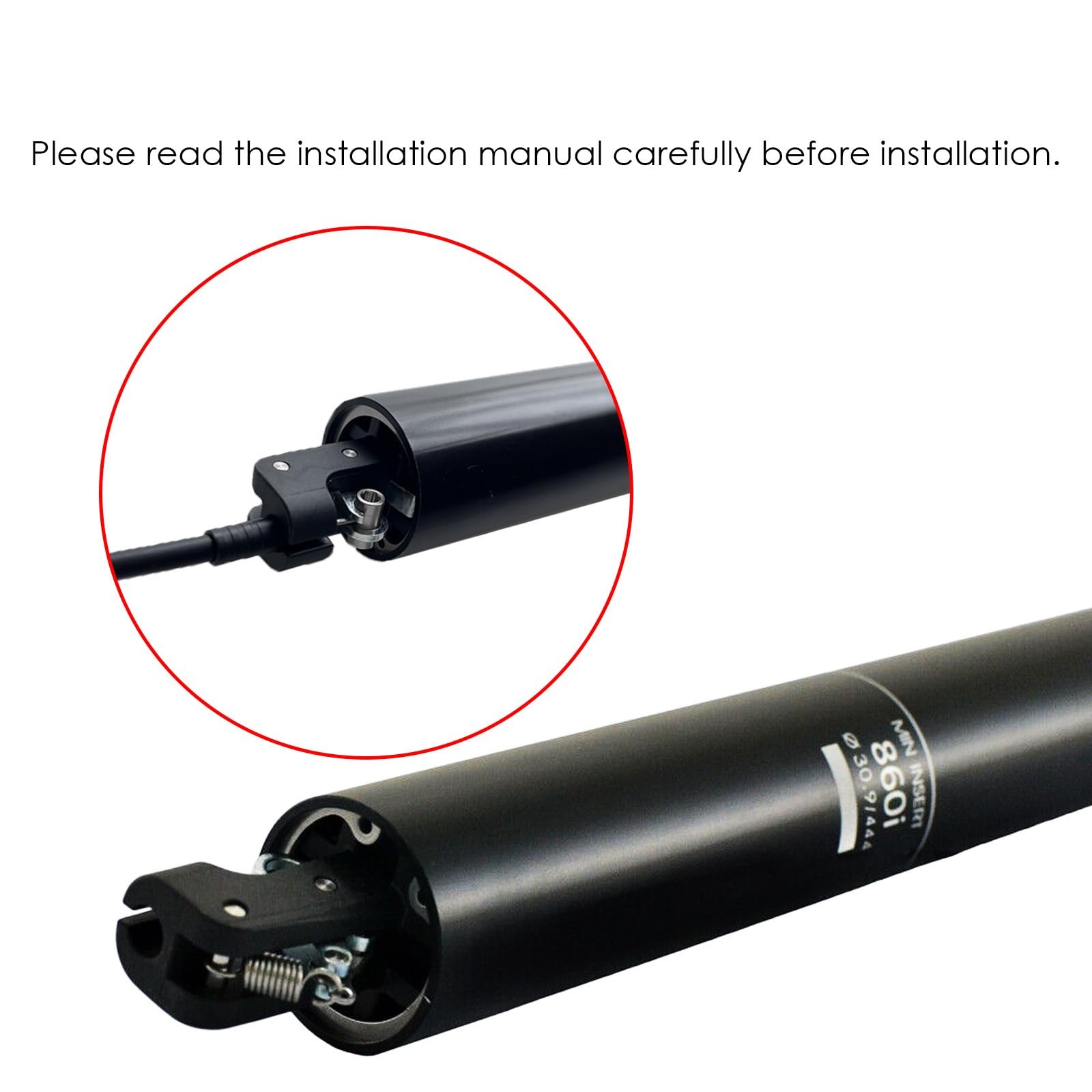 EXA Form Dropper Post Suspension Seatpost 30.9mm/31.6mm, 345mm/395mm/445mm Lengt