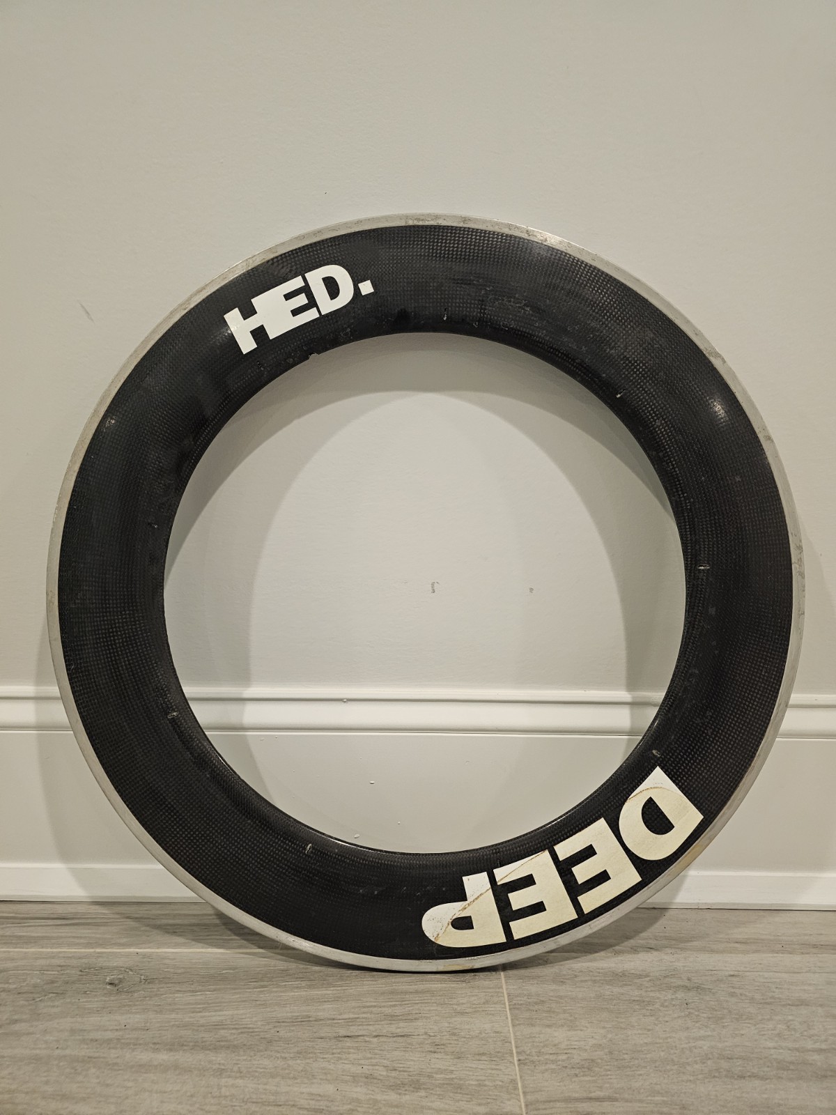 HED Deep 650c Carbon Tubular Rim 18H NOS Vintage Time Trial Triathlon