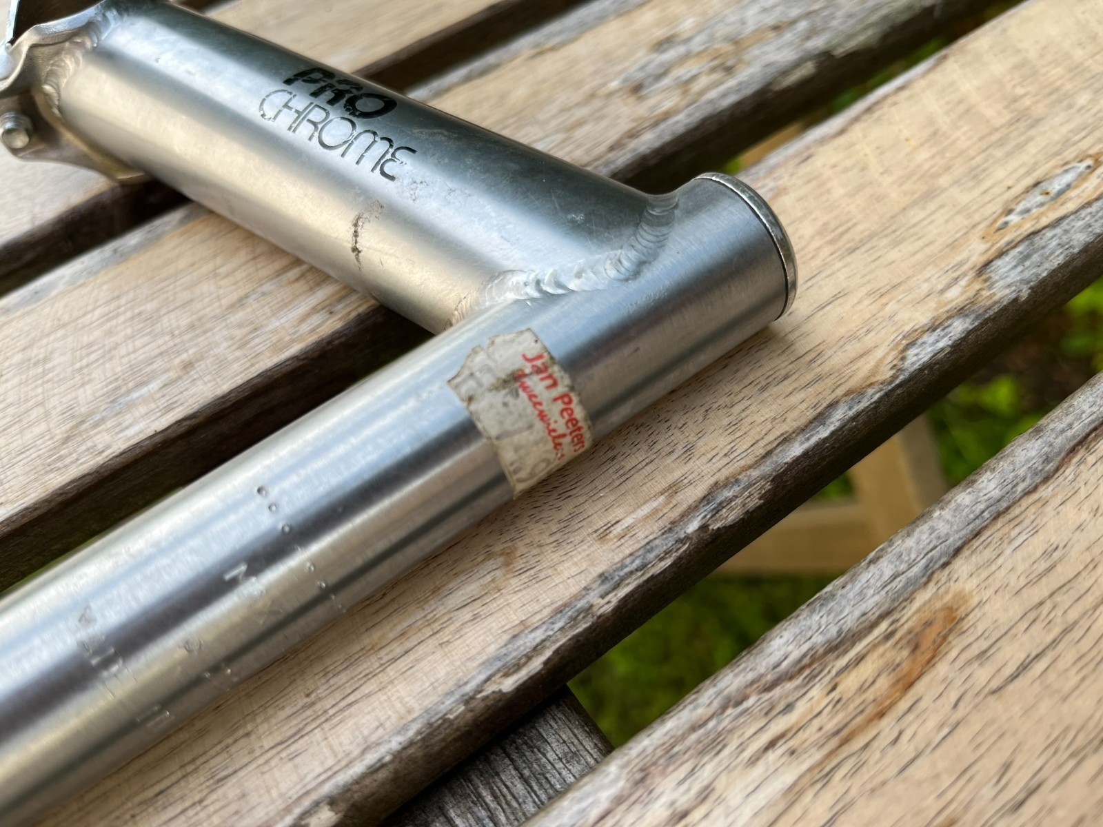 New NOS 3ttt Pro Chrome 1″ inch quill stem Columbus Throne steel 110 mm / 26.0