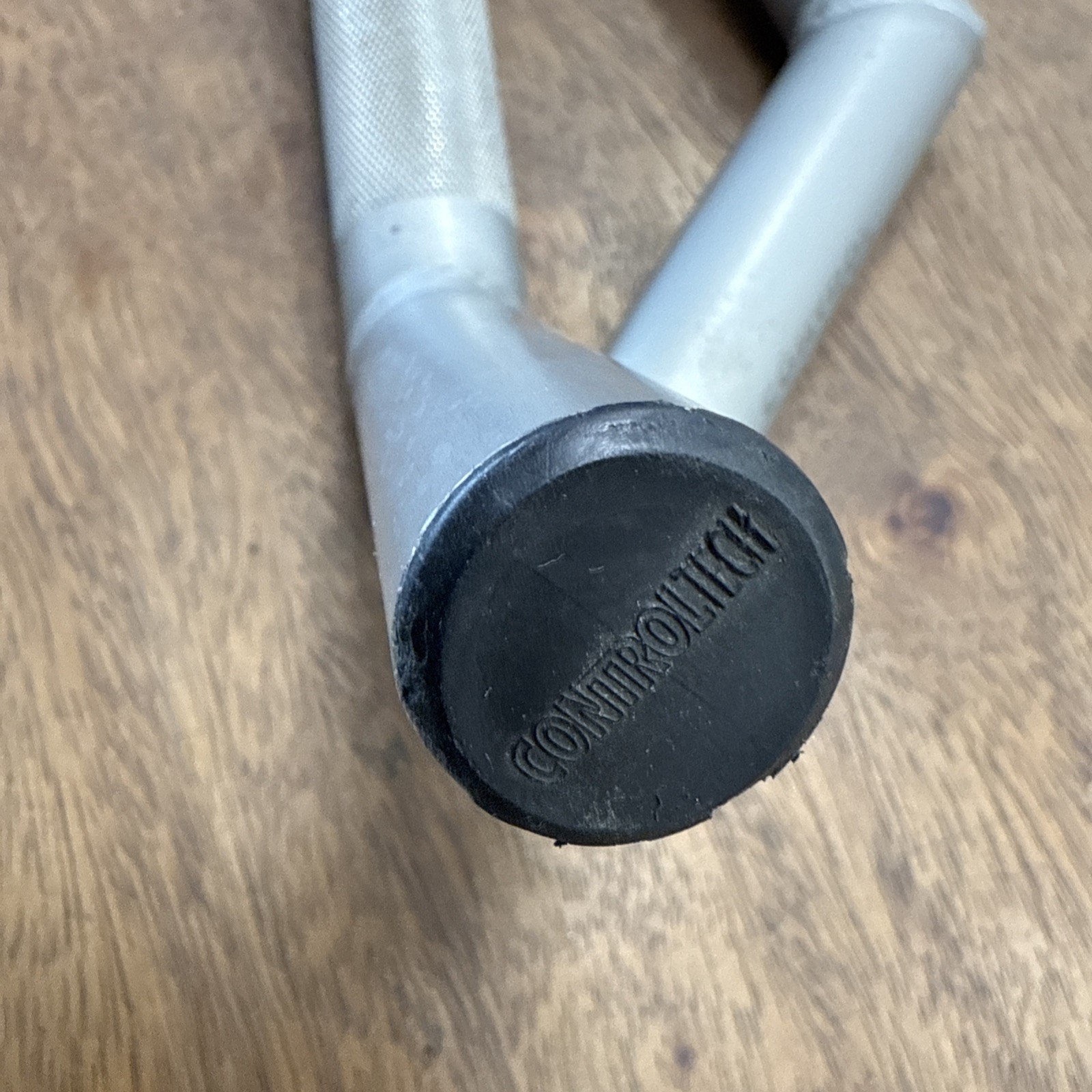 Control Tech Control Stix Silver Bar Ends Welded L-Bend