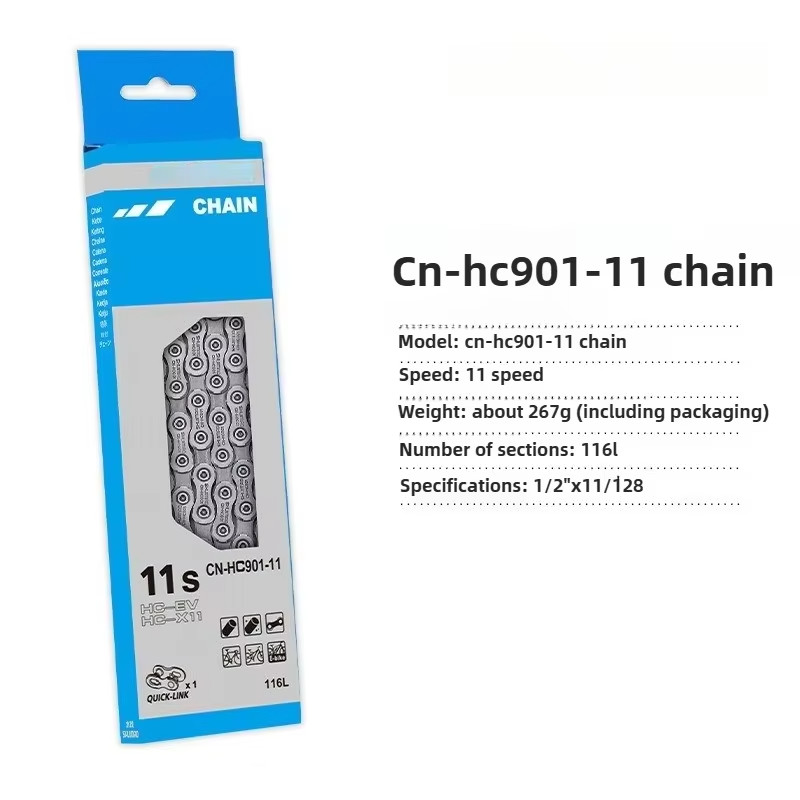 Shimano CN-Hc901 11 Speed Bicycle Chain 116 Links Road MTB Hybrid HG40 New