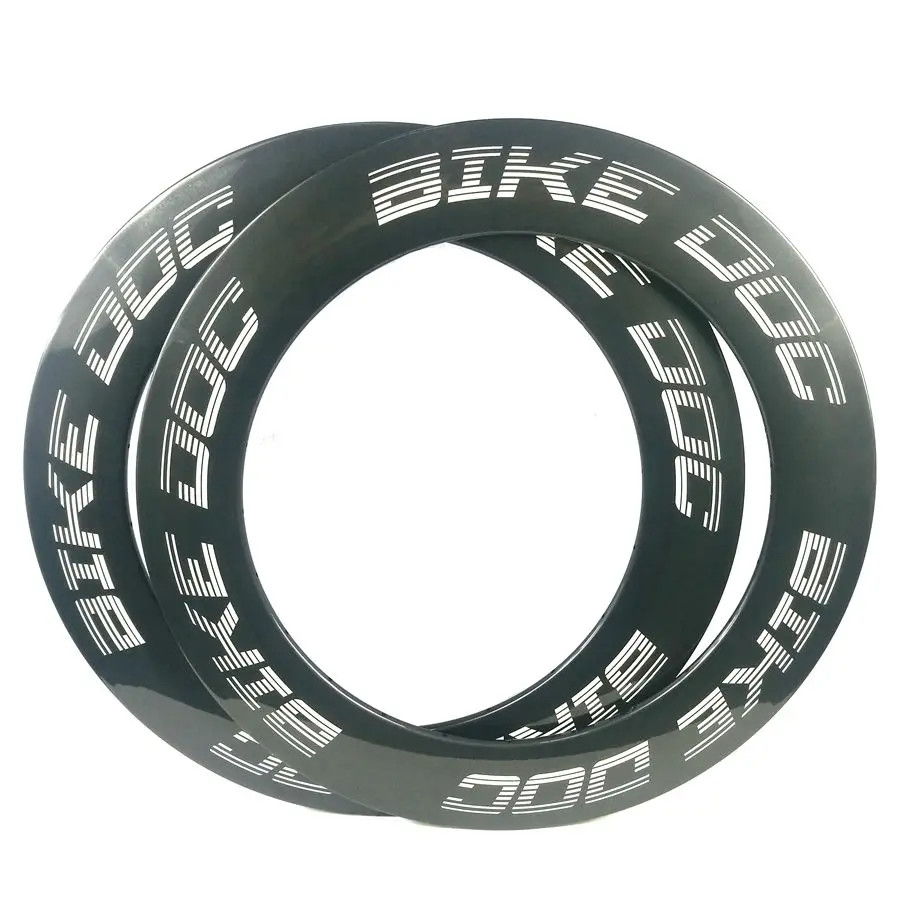 Road Bike 700C Full Carbon Fiber Rims 23/25mm Width Depth 88mm Clincher Rings