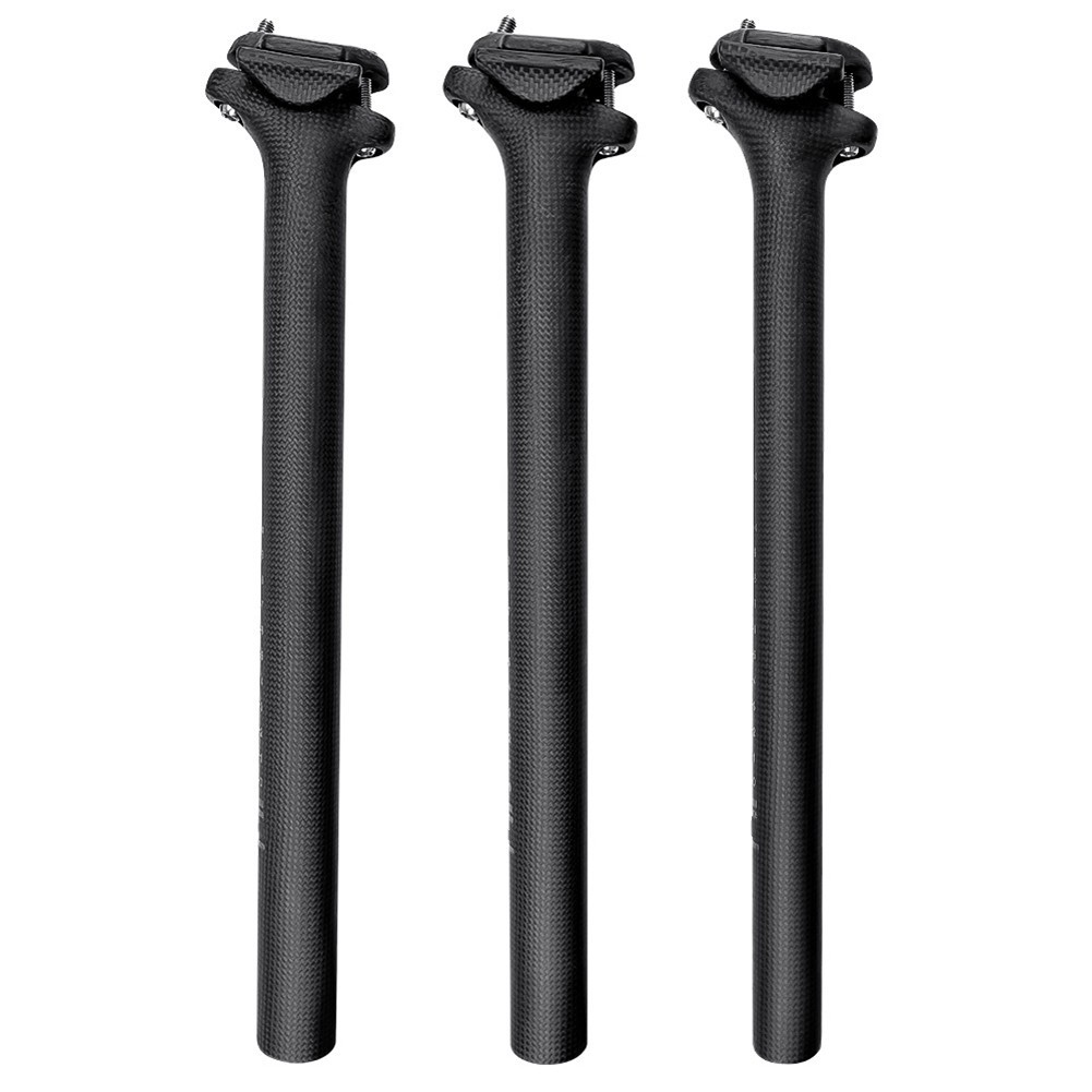 Carbon Fiber Bike Seatpost Lightweight 370mm 27 2mm 30 8mm 31 6mm for MTB