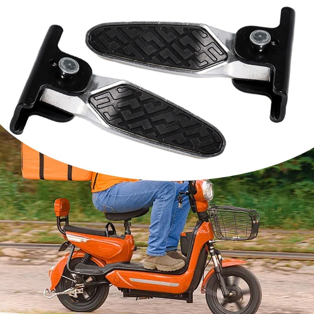 Ebikes Folding Pegs Replacement Footrest For Electric Vehicle Scooters
