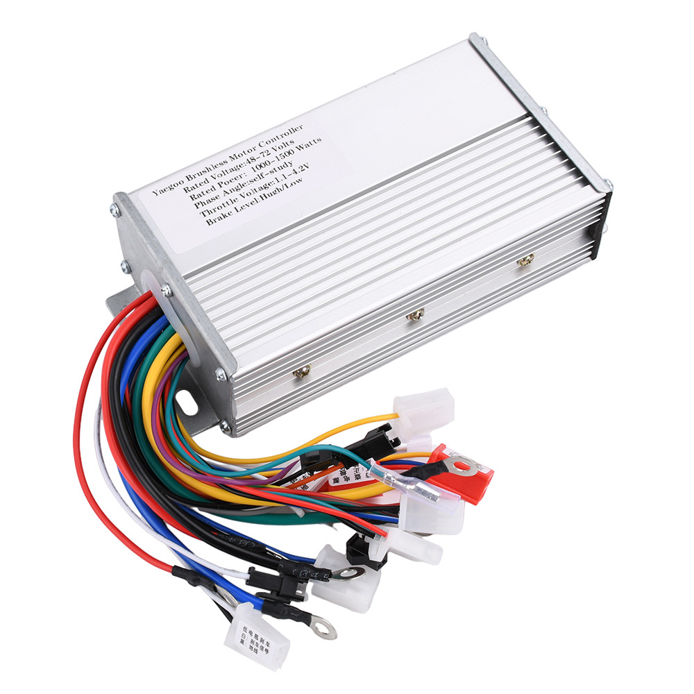 Brushless Controller 36V48V60V64V72V 350W 500W-1500W 5000W for Electric Bicycle