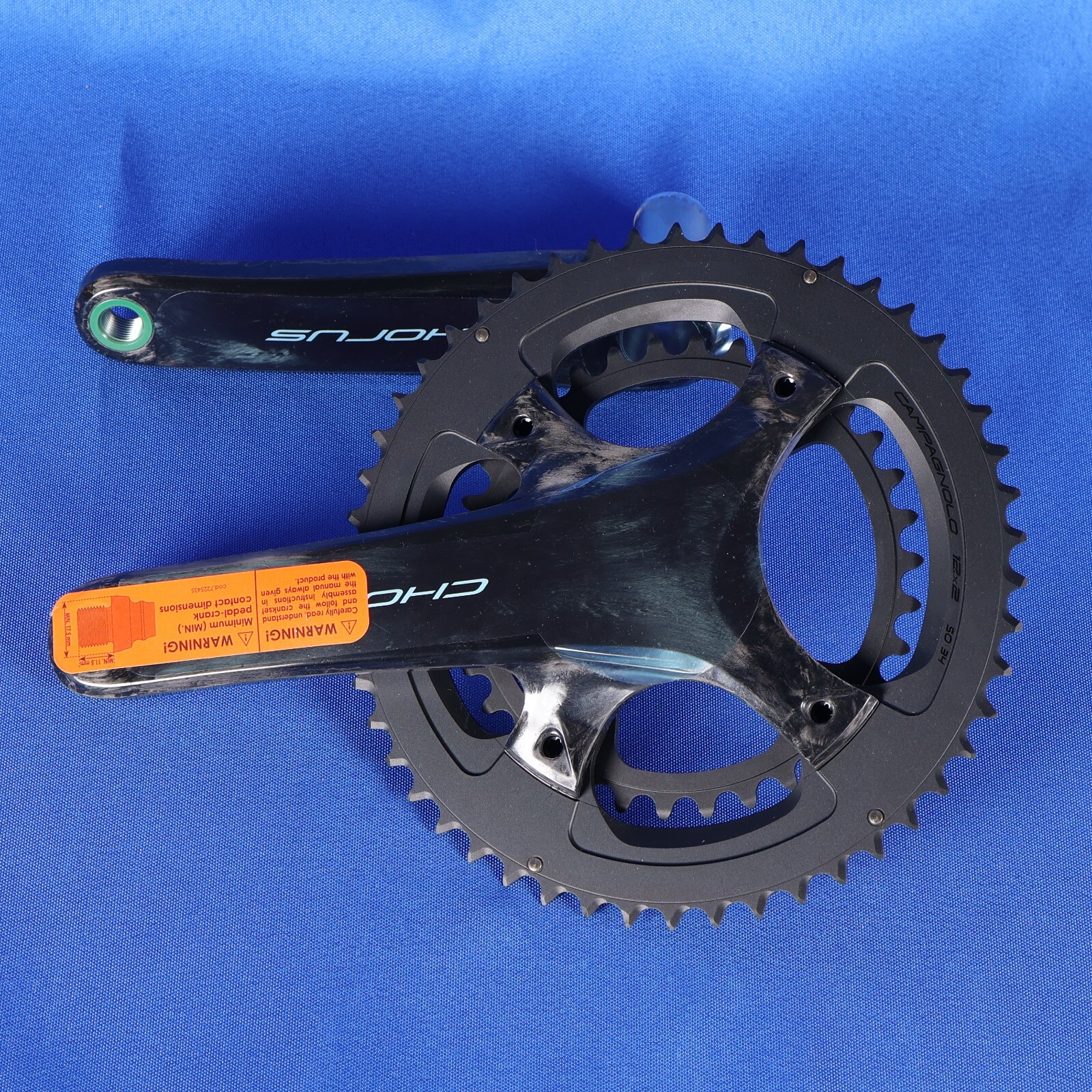 Campagnolo Chorus 2×12 Speed UT Carbon Crankset 170mm 50-34T FC20-CH12040